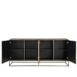 Universal Furniture Fusion Credenza in Aged Brass