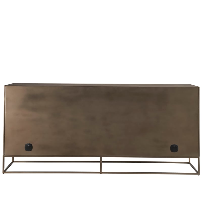 Universal Furniture Fusion Credenza in Aged Brass