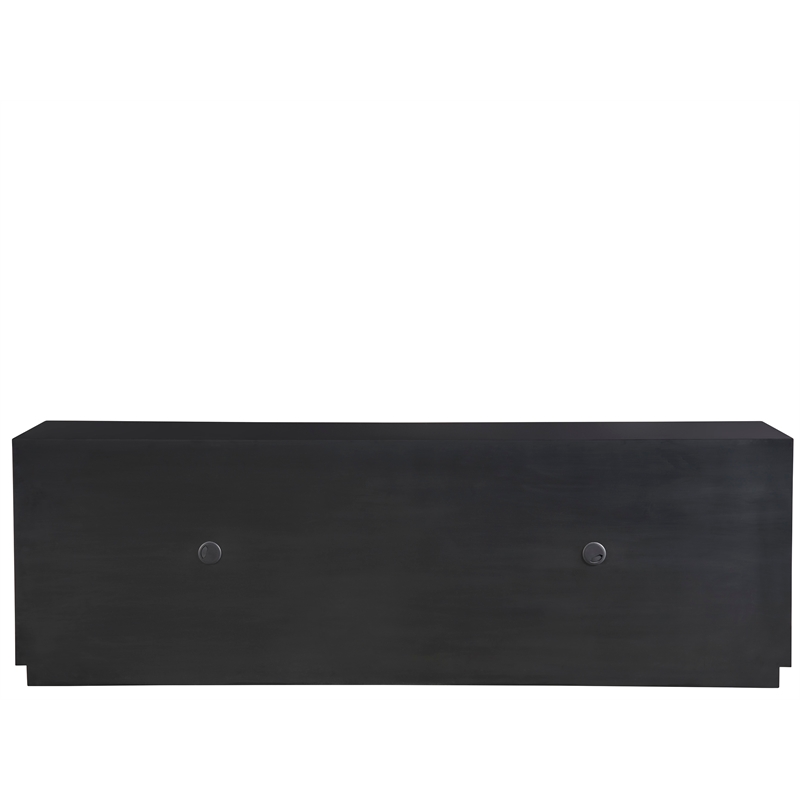 Universal Furniture Cosmo Credenza in Pyrite/Matte Black