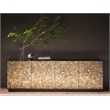 Universal Furniture Cosmo Credenza in Pyrite/Matte Black