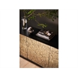 Universal Furniture Cosmo Credenza in Pyrite/Matte Black