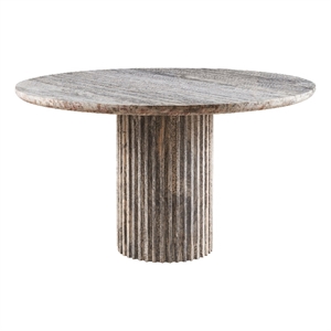 Universal Furniture Meadow Dining Table in White Travertine