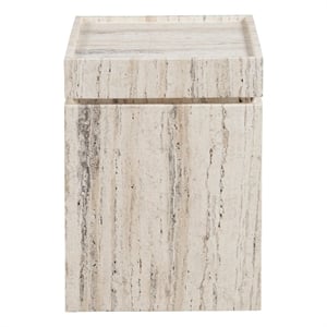 Universal Furniture Daxton Accent Table in White Travertine