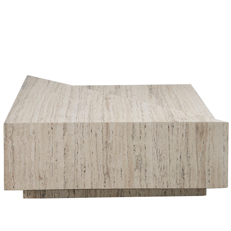 Universal Furniture Daxton Cocktail Table in White Travertine