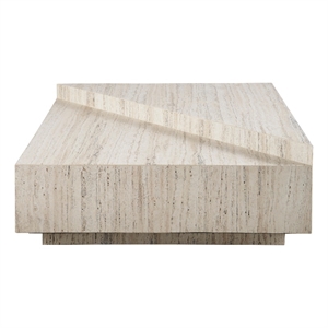 Universal Furniture Daxton Cocktail Table in White Travertine