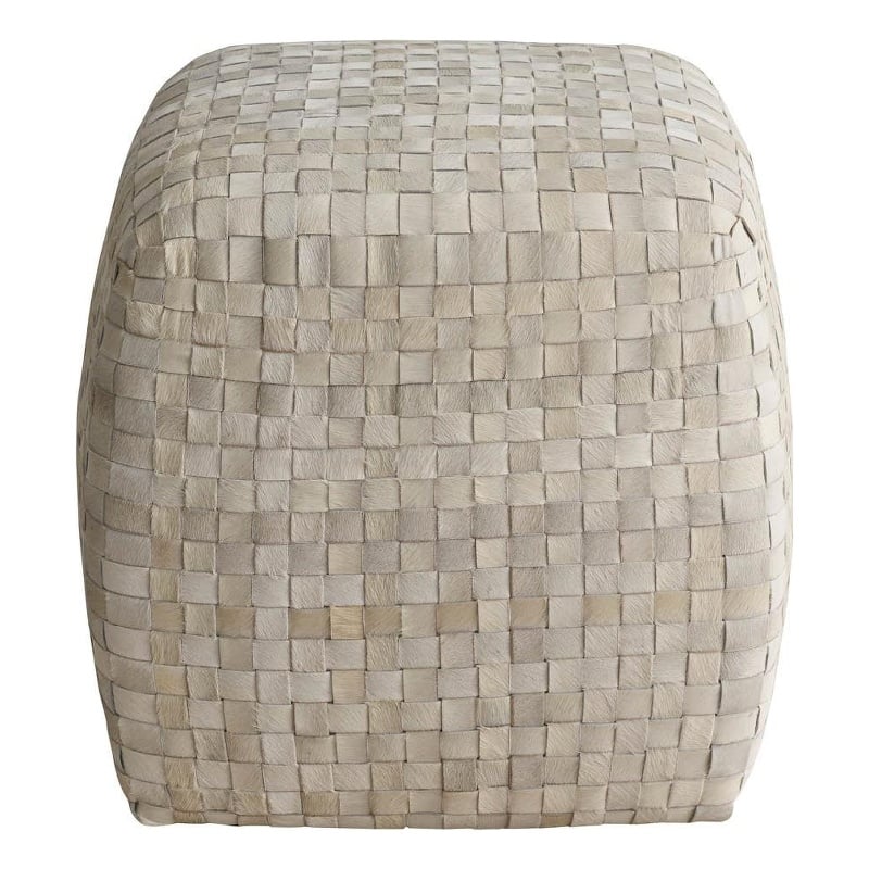 Universal Furniture Dwell Pouf in Smoke Bronze