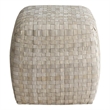 Universal Furniture Dwell Pouf in Smoke Bronze