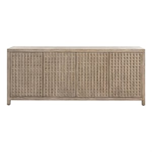 Universal Furniture Boulder Credenza in Boulder Gray