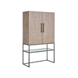 Universal Furniture Boulder Bar Cabinet in Boulder Gray
