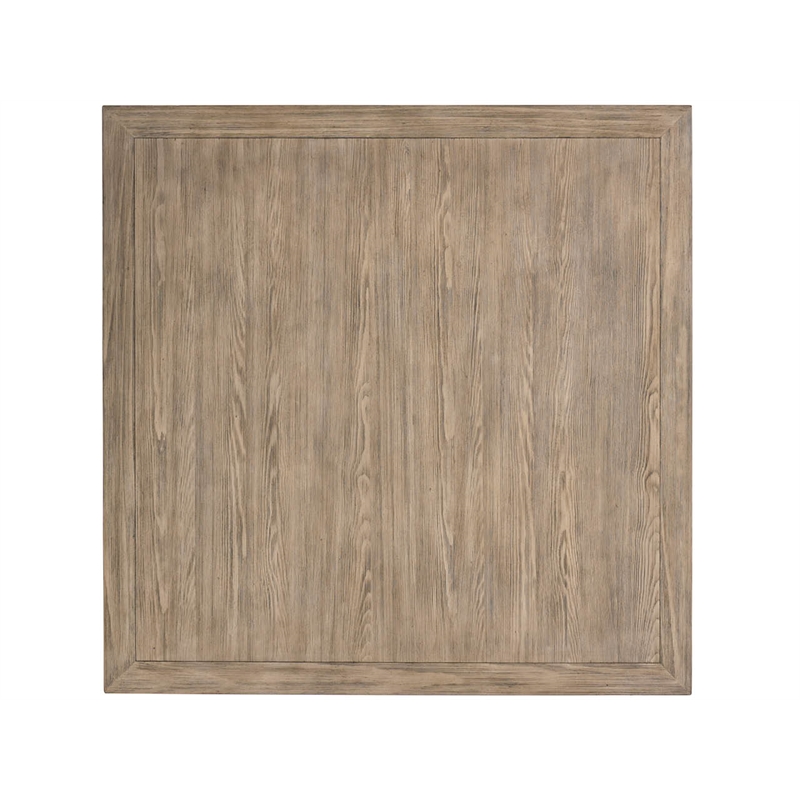 Universal Furniture Boulder Square Cocktail Table in Boulder Gray