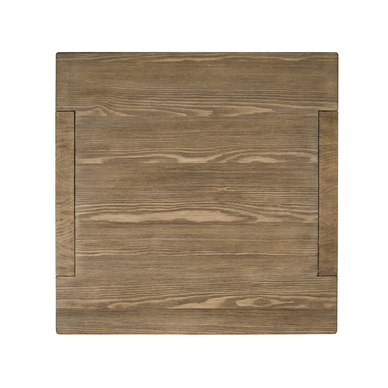 Universal Furniture Boulder End Table in Boulder Gray