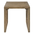 Universal Furniture Boulder End Table in Boulder Gray