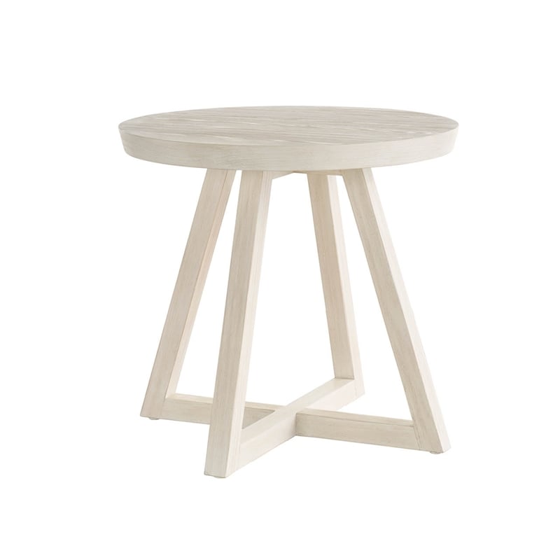 Universal Furniture River Rock Round Side Table in River Rock