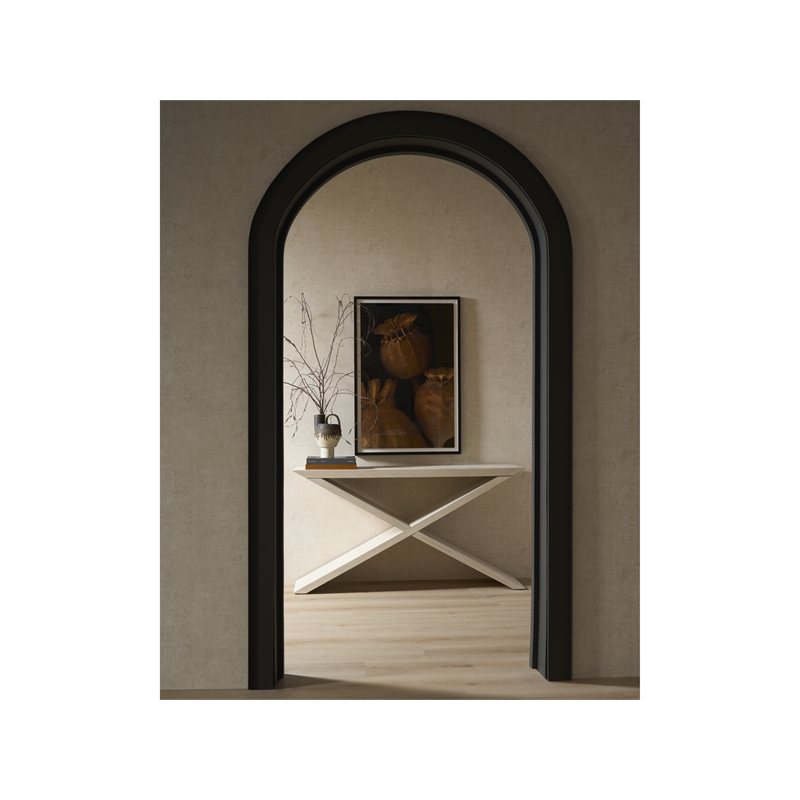 Universal Furniture River Rock Cross Console in River Rock