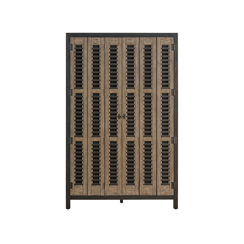 Universal Furniture Dwell Bar Cabinet in Basalt/Boulder