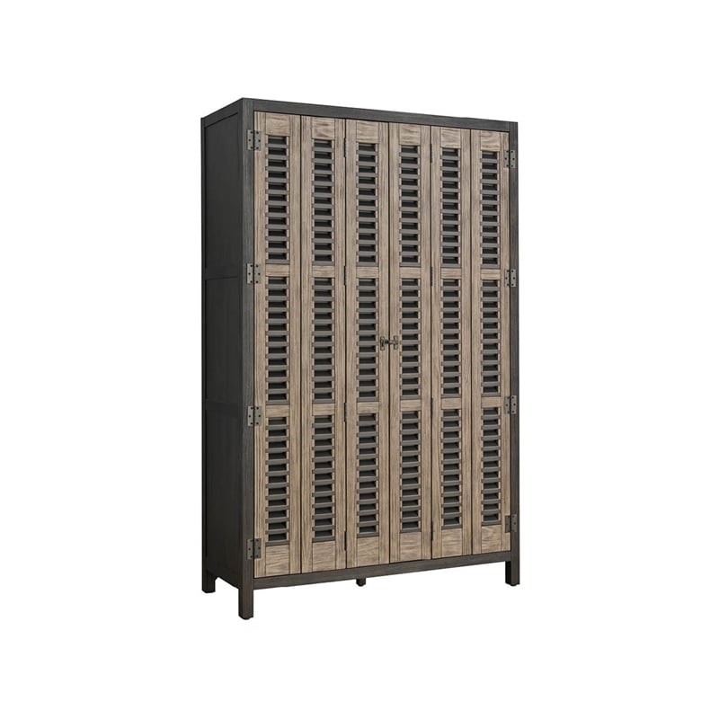 Universal Furniture Dwell Bar Cabinet in Basalt/Boulder