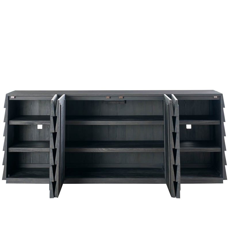 Universal Furniture Basalt Board Credenza in Basalt