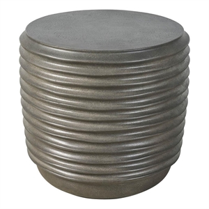 Universal Furniture Dwell Charcoal Side Table in Charcoal