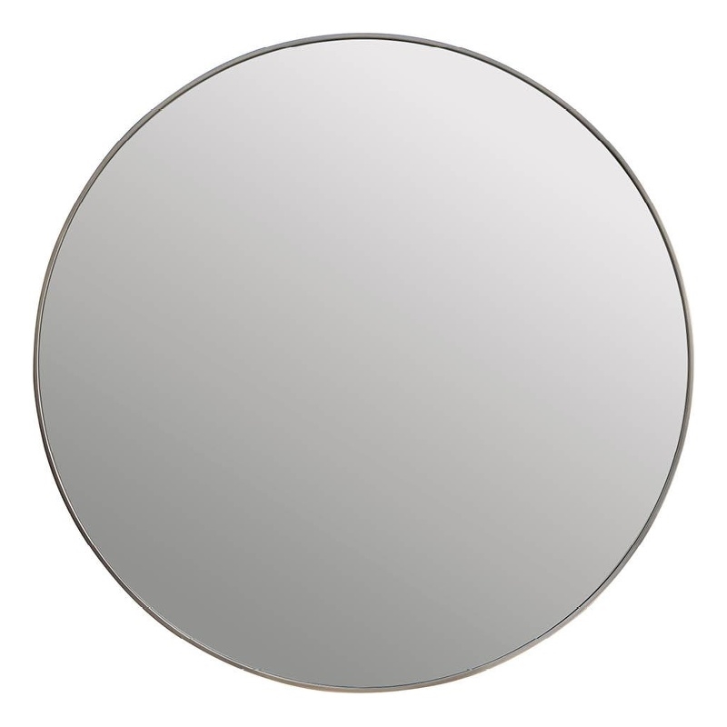 Universal Furniture Round Accent Mirror in Smoked Bronze