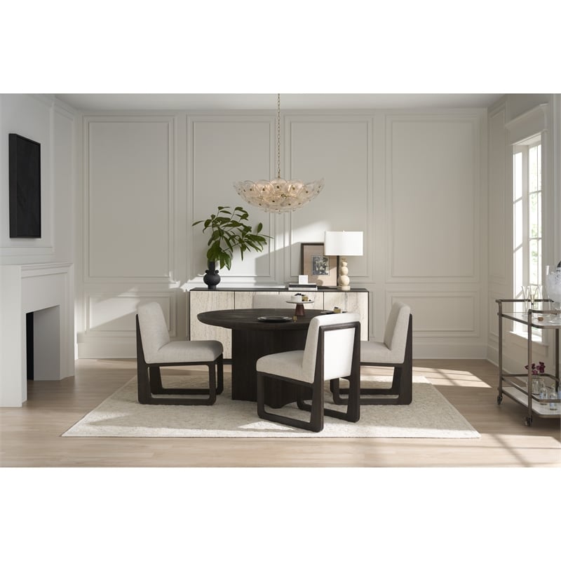 Universal Furniture Sable Round Dining Table in Sable