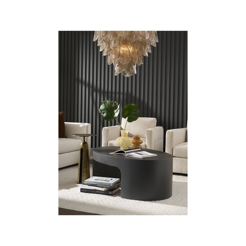 Universal Furniture Concrete Cocktail Table in Ash