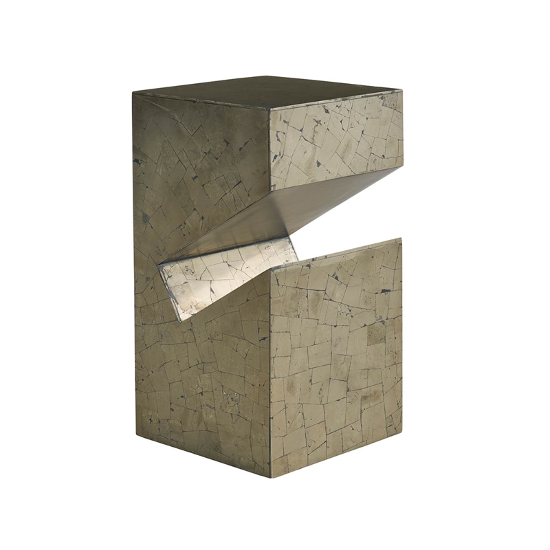 Universal Furniture Pyrite Side Table in Pyrite