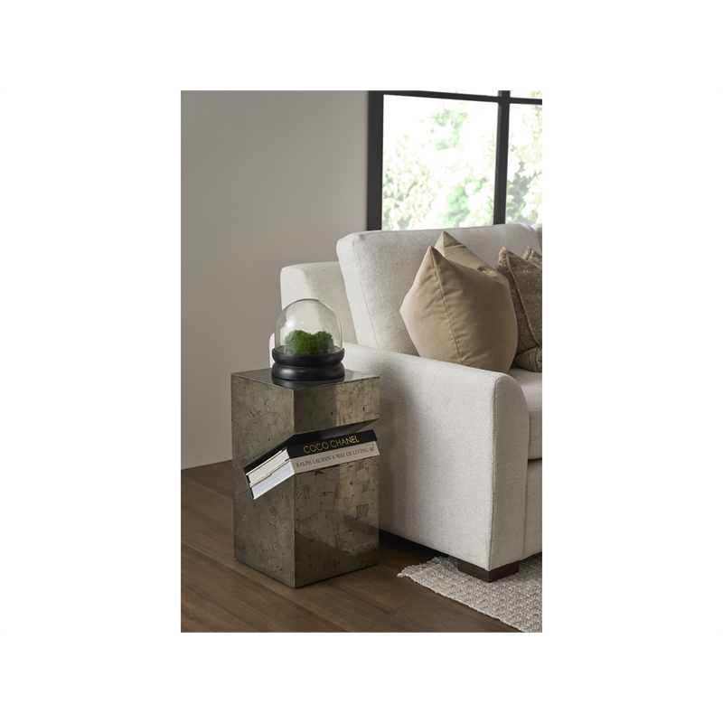 Universal Furniture Pyrite Side Table in Pyrite