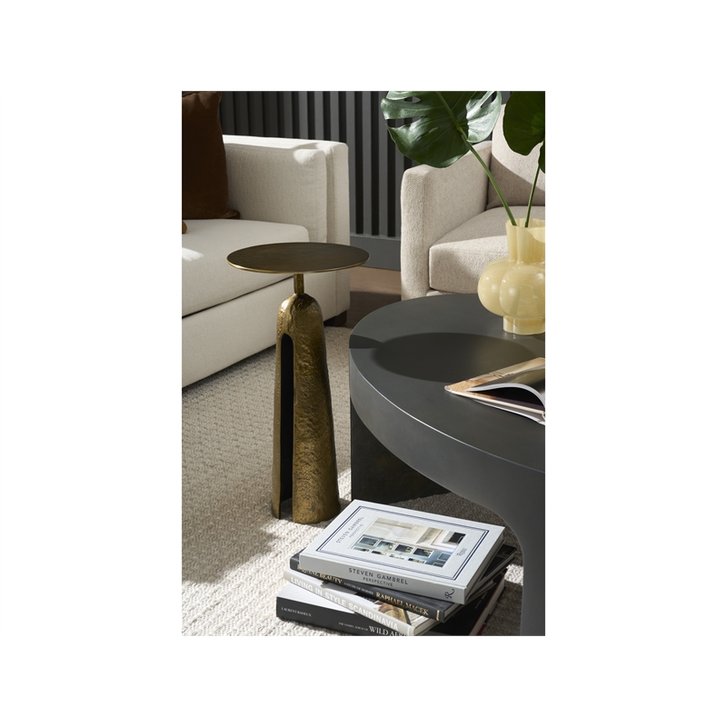 Universal Furniture Metal Martini Table - Gold in Gold