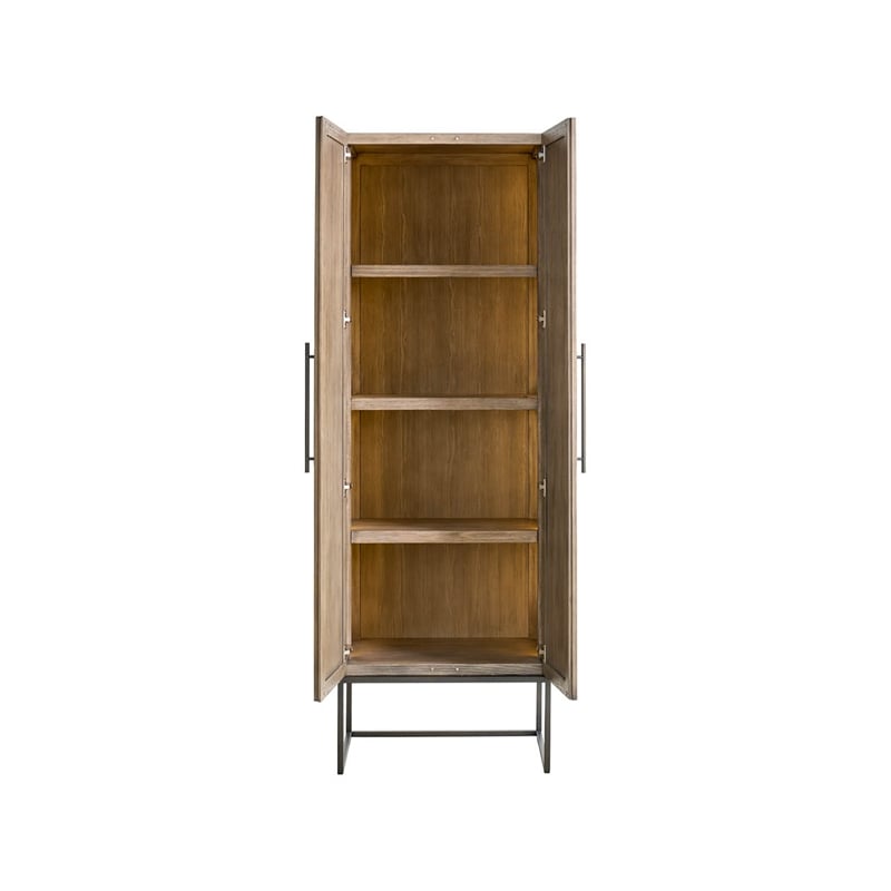 Universal Furniture Boulder Utility Cabinet in River Rock