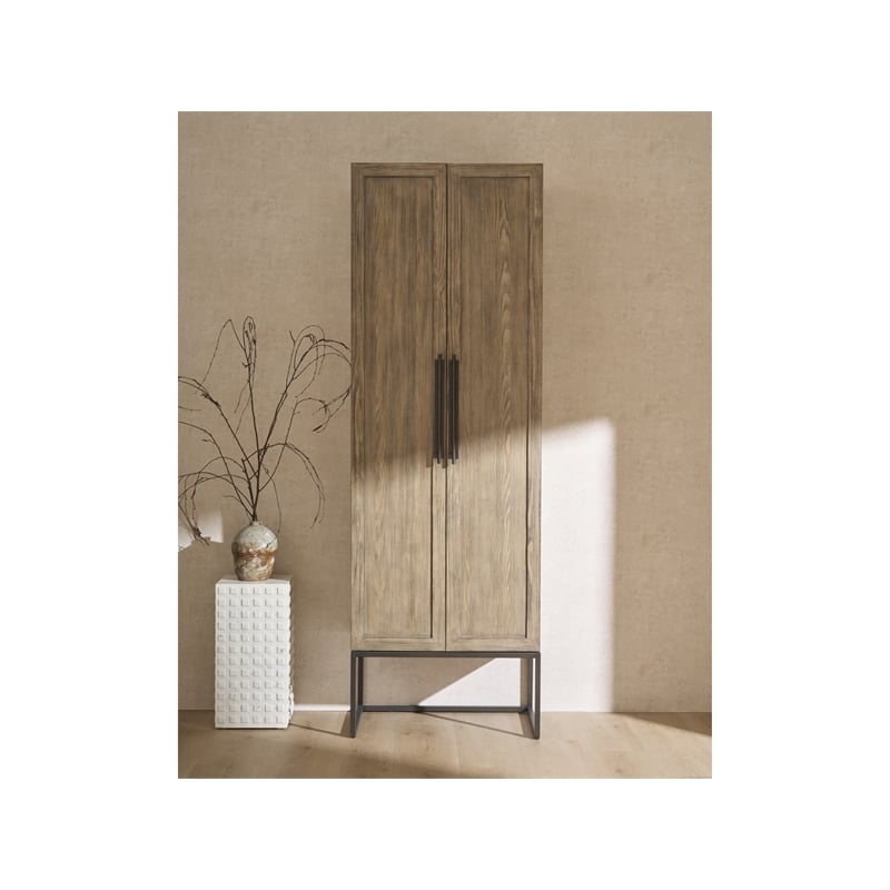 Universal Furniture Boulder Utility Cabinet in River Rock