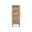 Universal Furniture River Rock Display Cabinet in River Rock