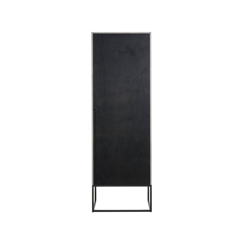 Universal Furniture River Rock Display Cabinet in River Rock
