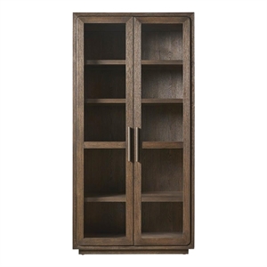 Universal Furniture Sable Display Cabinet in Sable