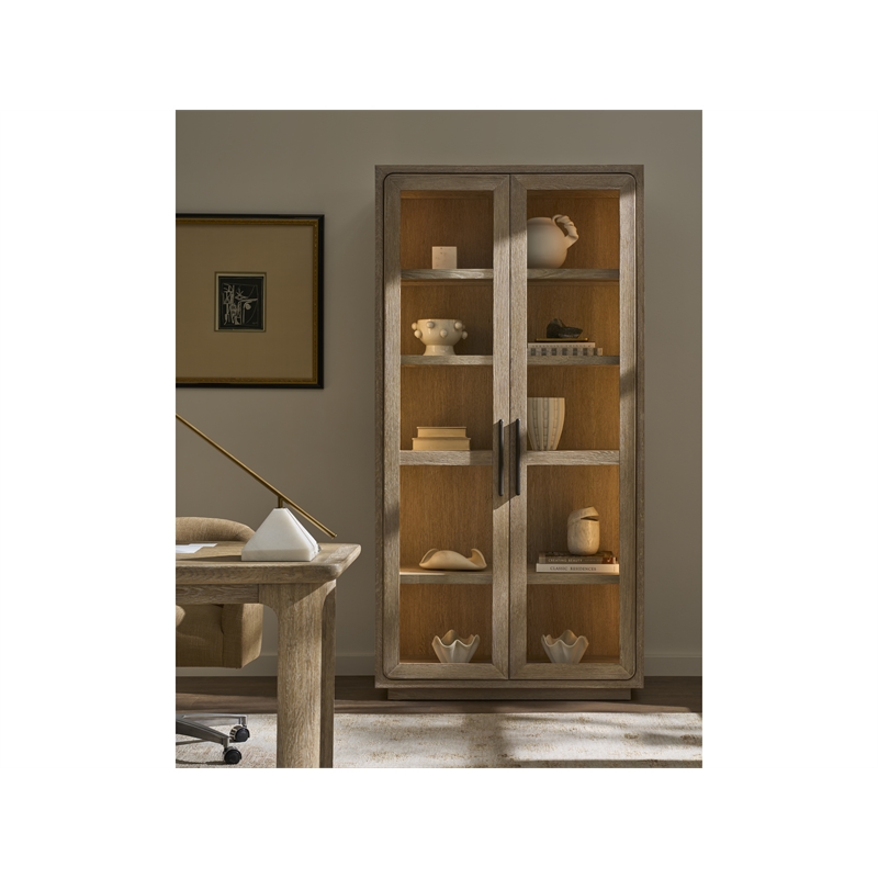 Universal Furniture Desert Display Cabinet in Desert