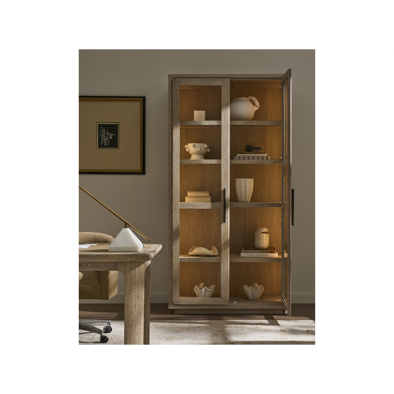 Universal Furniture Desert Display Cabinet in Desert