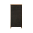 Universal Furniture Zella Display Cabinet in Natural Oak