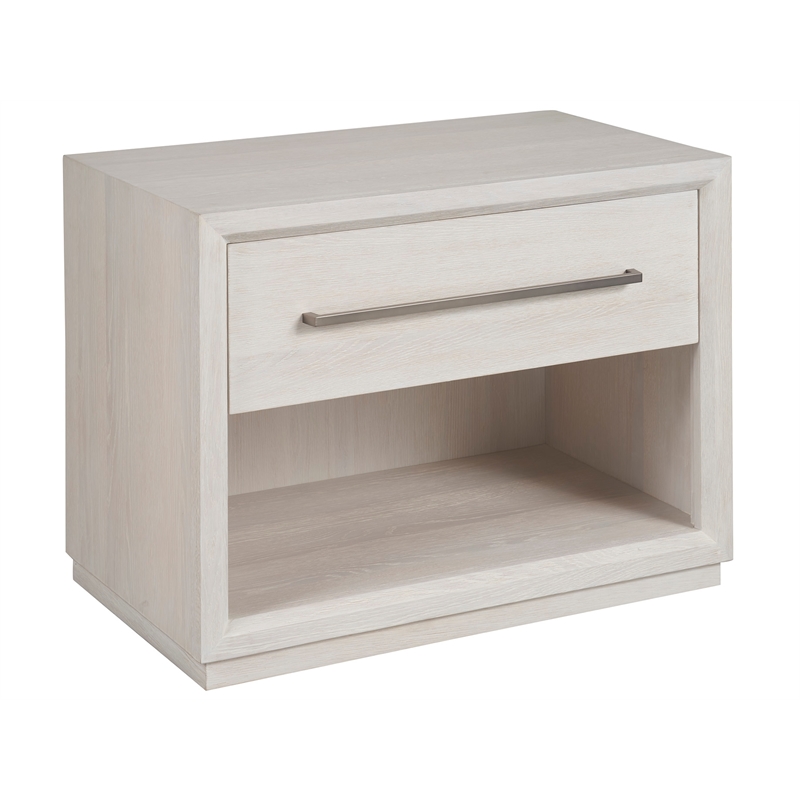 Universal Furniture Astrid Drawer Nightstand in White Oak