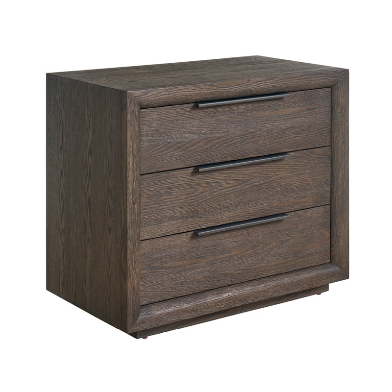 Universal Furniture Sable Plinth Nightstand in Sable