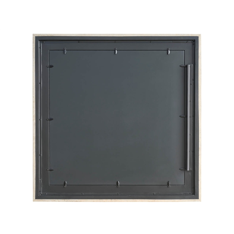 Universal Furniture Travertine Mirror in Smoked Bronze