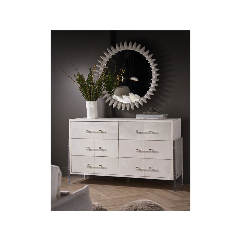 Universal Furniture Solstice Mirror in White