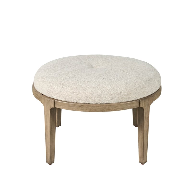 Universal Furniture Boulder Bunching Ottoman in Smoke Bronze