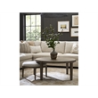 Universal Furniture Boulder Bunching Ottoman in Smoke Bronze