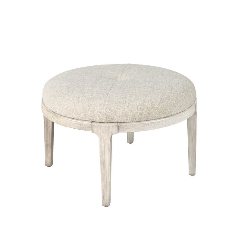 Universal Furniture River Rock Bunching Ottoman in Smoke Bronze