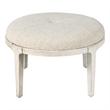 Universal Furniture River Rock Bunching Ottoman in Smoke Bronze
