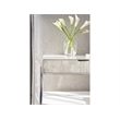 Universal Furniture Ingrid Nightstand in Polished Nickel