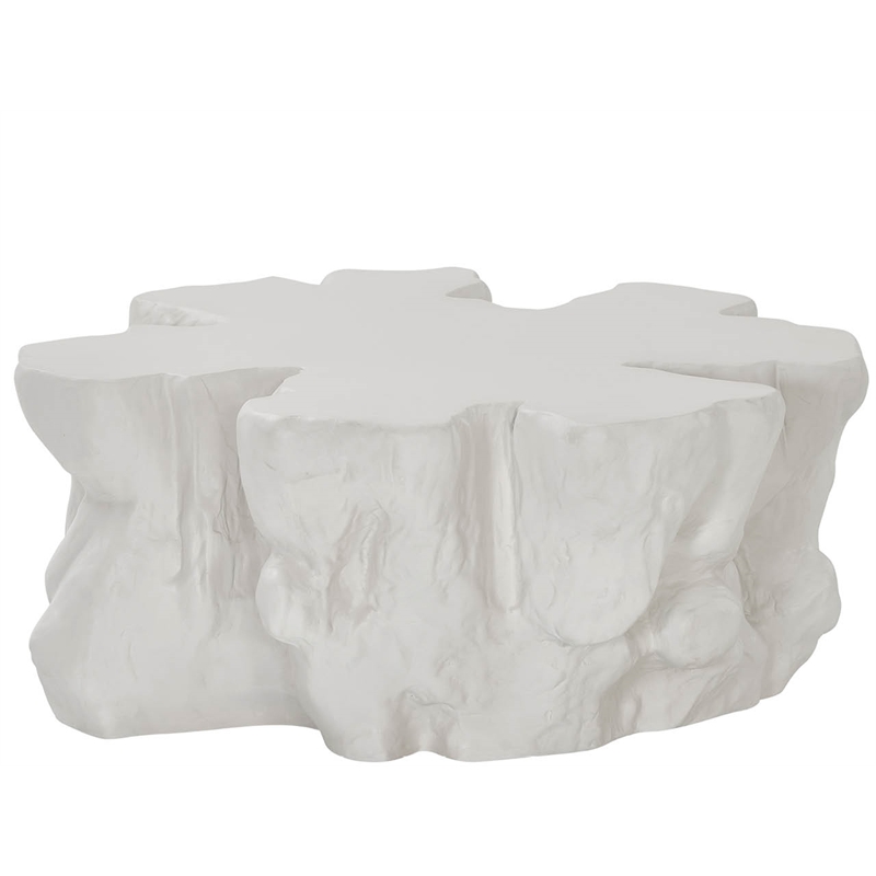 Universal Furniture Oasis Cliffside Cocktail Table in White