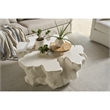 Universal Furniture Oasis Cliffside Cocktail Table in White