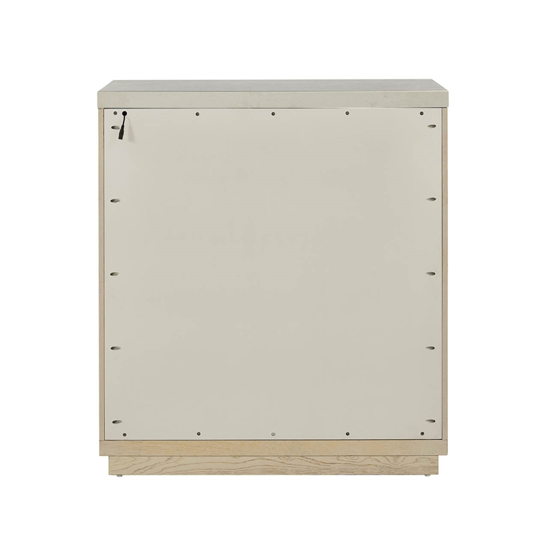 Universal Furniture Oasis Bar Cabinet in Dockside Natural Tan Oak