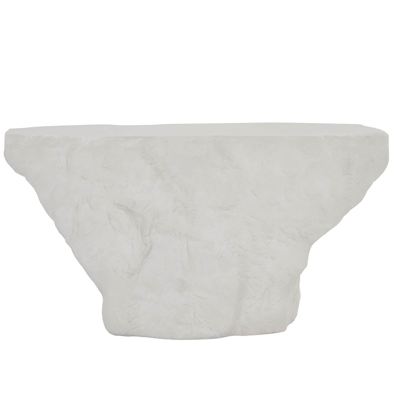 Universal Furniture Oasis Cliffside Console Table in White