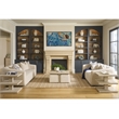 Universal Furniture Oasis Cocktail Table W Ottomans in Dockside Tan